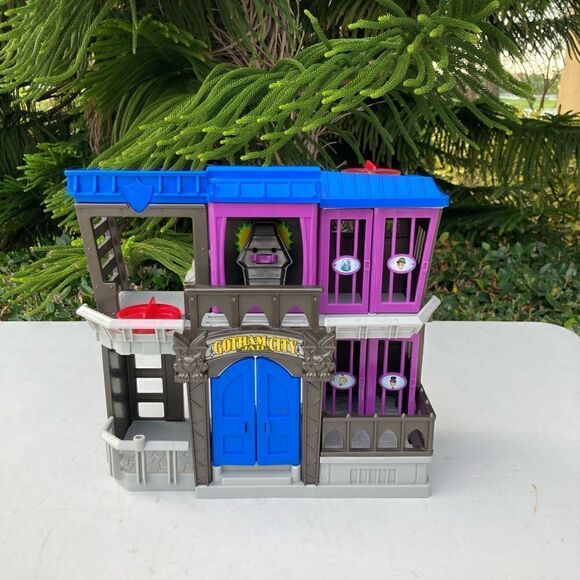 Fisher-Price Imaginext Batman Gotham City Jail Playset Toy DC Comics No Figures - Picture 3 of 7